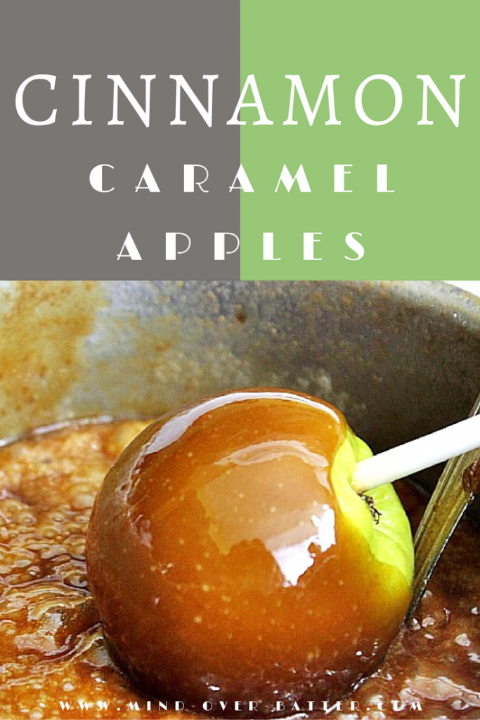 Cinnamon Caramel Apples - www.mind-over-batter.com