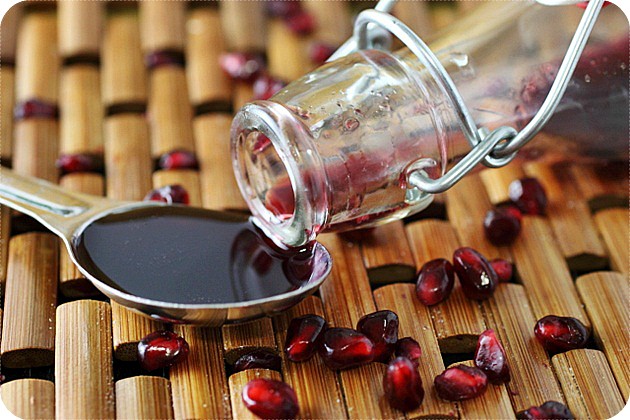 Did you know...? True grenadine is made with pomegranates? Yah, pomegranates! Up your cocktail and surprise your guests with this very easy, and super tasty Homemade Grenadine Syrup! www.mind-over-batter.com