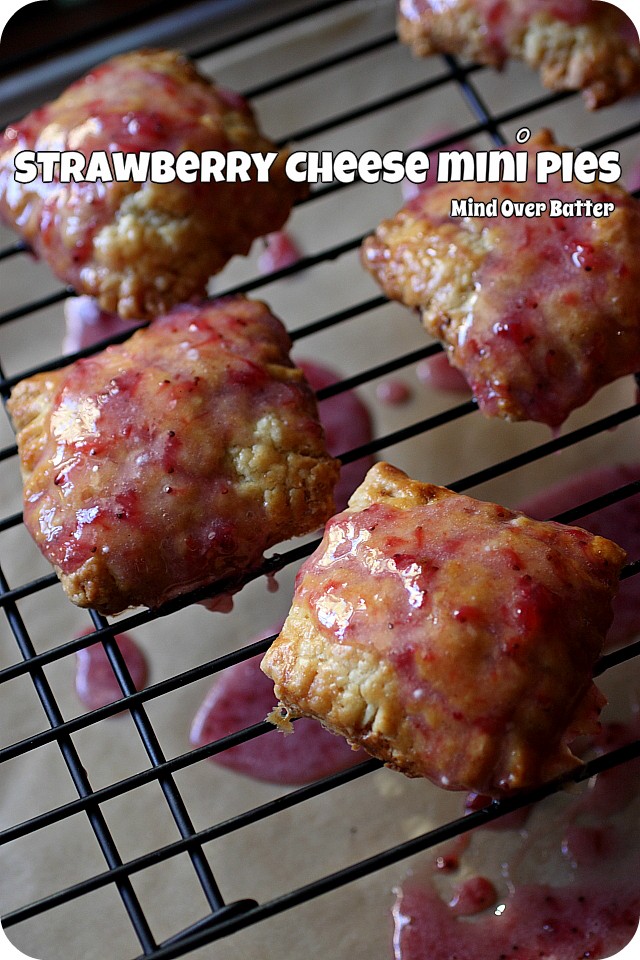 Strawberry Cheese Mini PIes