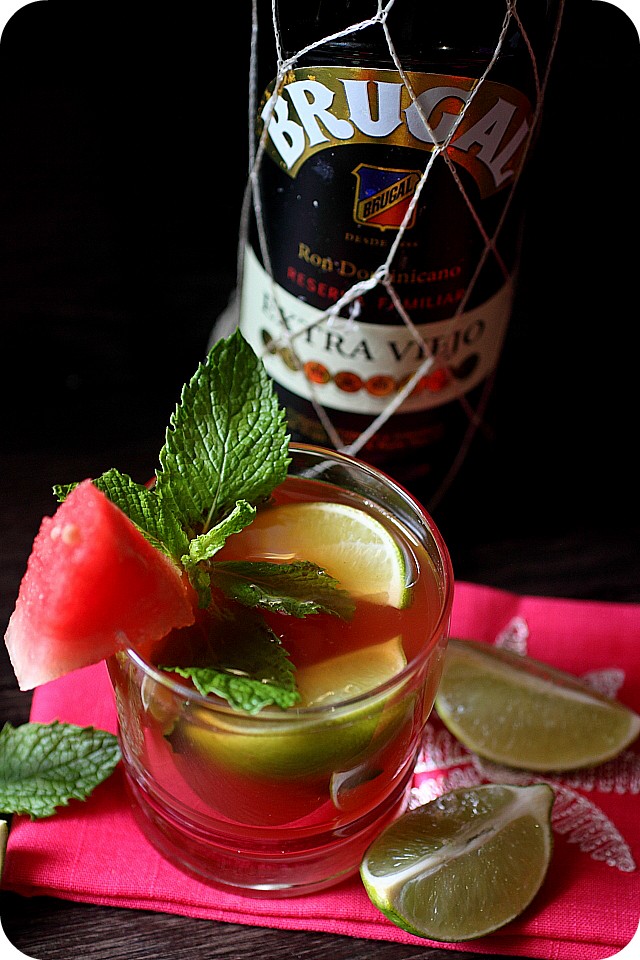 Watermelon Agua Fresca Rum Cocktail {Mind Over Batter}