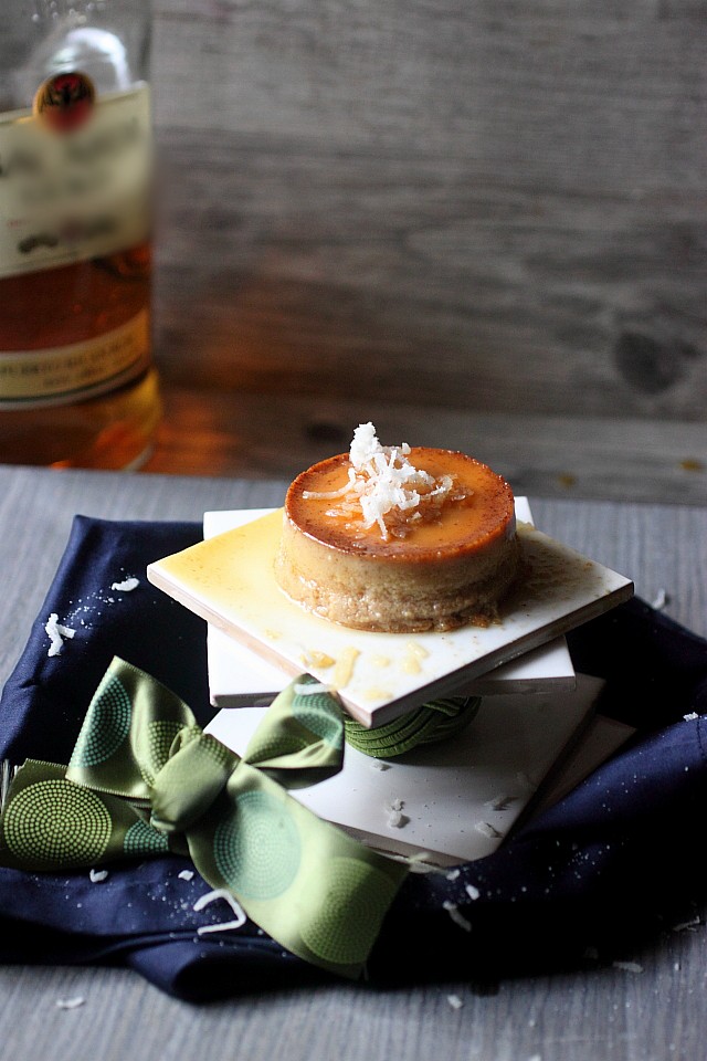Coquito Cheesecake Flan {mind-over-batter.com}
