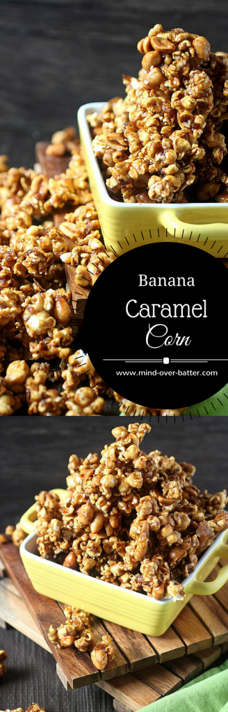 Banana Maple Caramel Corn -- www.mind-over-batter.com