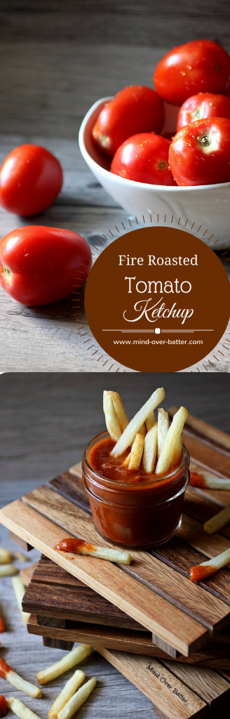 Fire Roasted Tomato Ketchup -- www.mind-over-batter.com