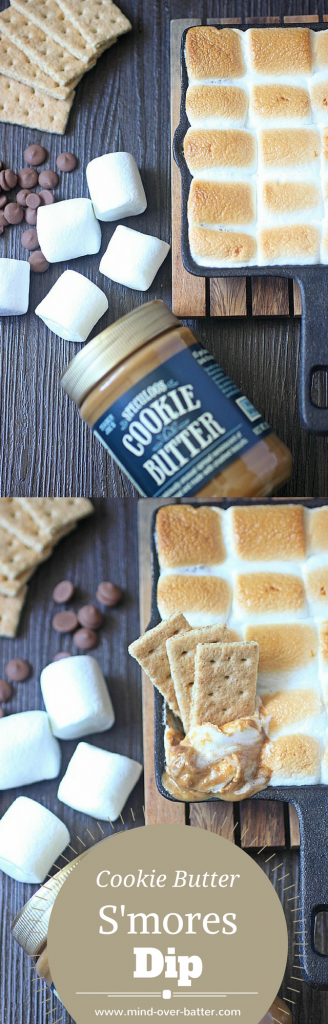 Cookie Butter S'mores Dip -- www.mind-over-batter.com