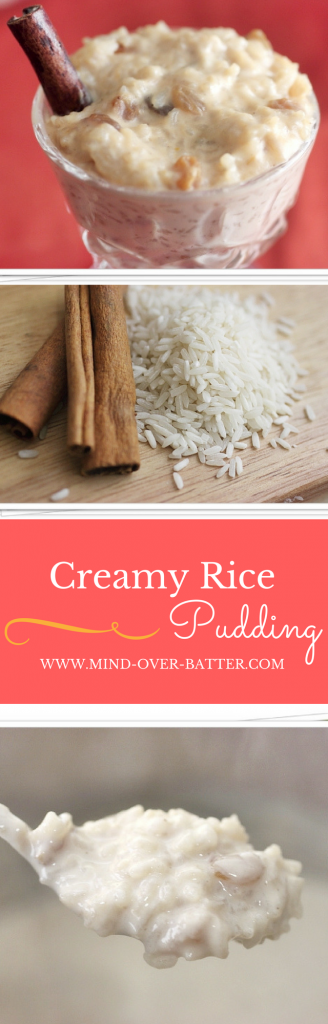 Creamy Rice Pudding (Arroz con Leche) www.mind-over-batter.com