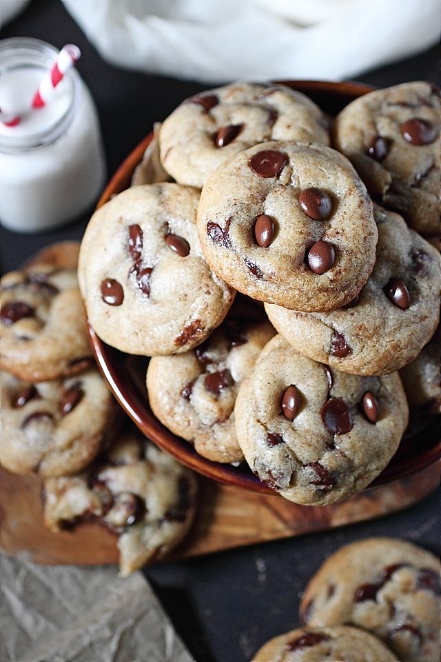 Peep this Brown Butter Chocolate Chip Cookies. Nice, right?